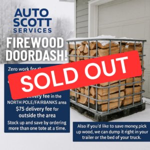 Seasoned Firewood Totes – Delivered to Your Home